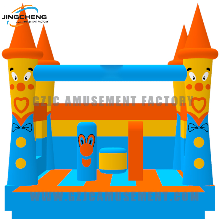 New-2 Clown Inflatable Bouncer