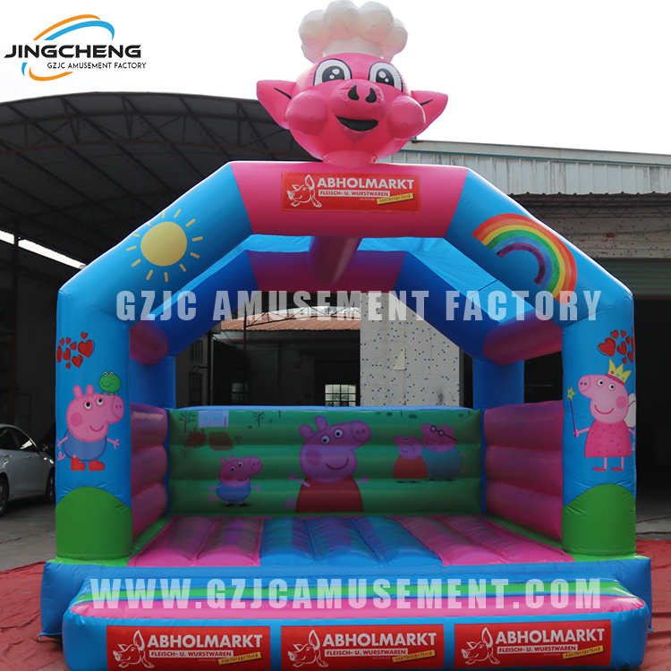 Commercial Chef Pig Inflatabe Bouncer House