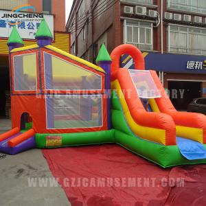 Commercial grade inflatable combo castle