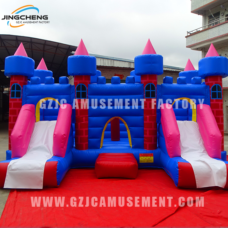 Inflatable Jumping Bouncer Castle with slide