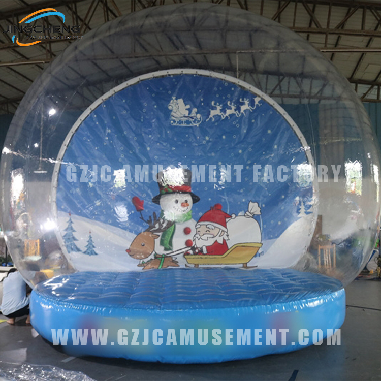 Inflatable Snow Globe For Christmas