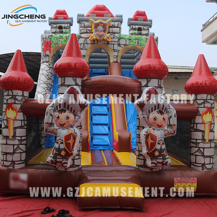 Middle Ages Castle Inflatable Slide