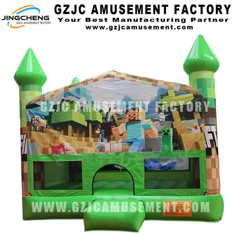 Minecraft Inflatable Bouncy Castle