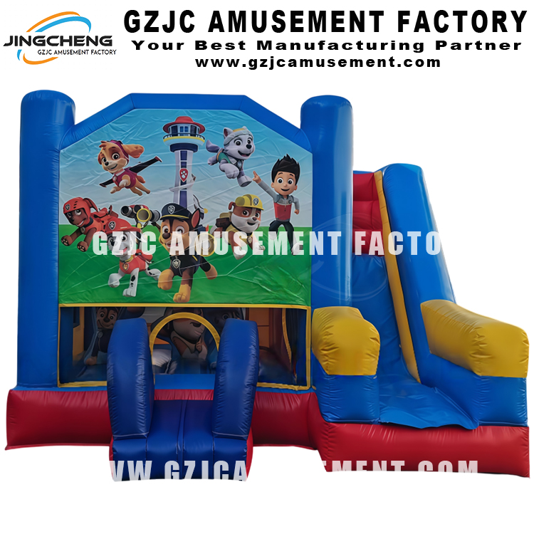 PAW Patrol inflatable castle slide combo