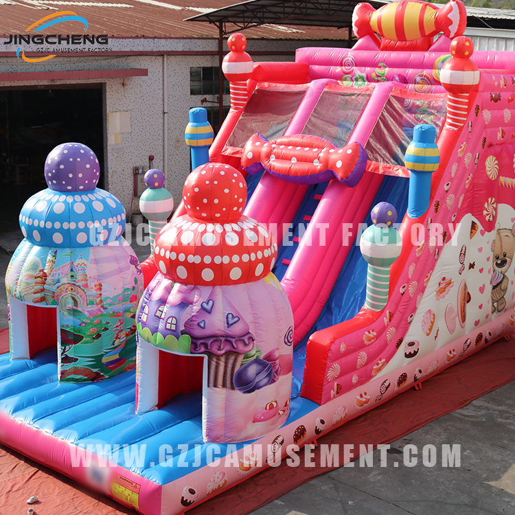 Sugar Rush Inflatable Slide