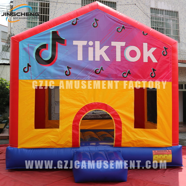 TikTok Inflatable Bouncer Jump